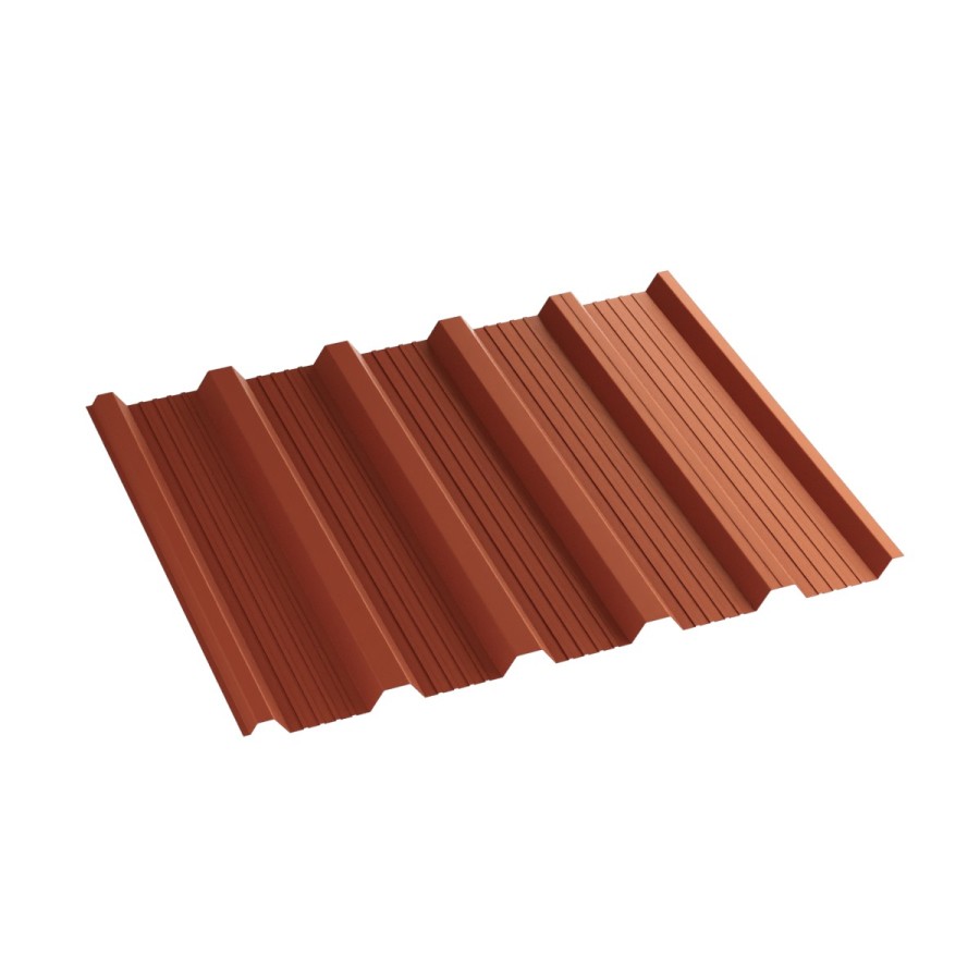 Профиль Каскадный-B  ПЭMT-01_RAL_8004